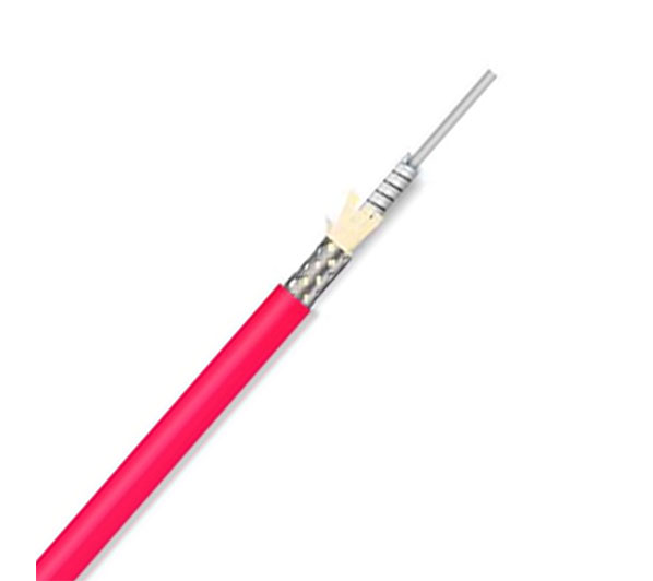 Temperature sensing optical cable